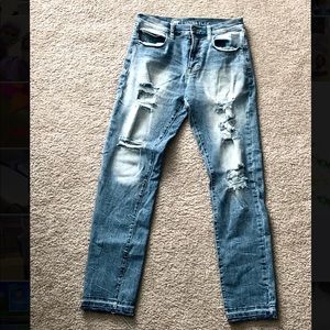 Men’s Arizona distressed jeans